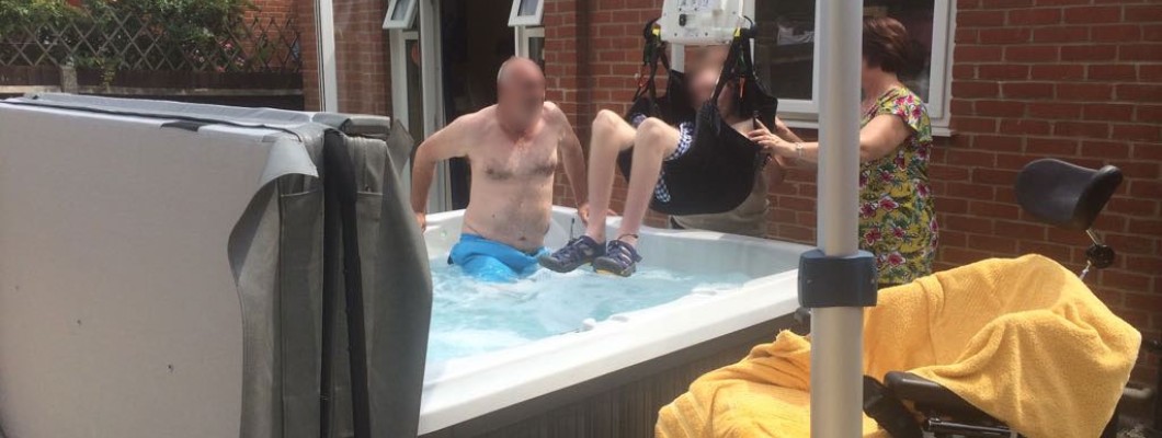 Hot Tub with disabled access