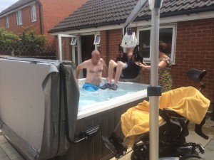 Hot Tub with disabled access