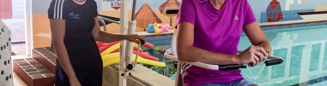 Gravesend Saliablitiy getting disabled people in the water, using the Oxford Dipper Hoist