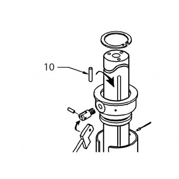10 - Sliding Tube Key (set of 3)