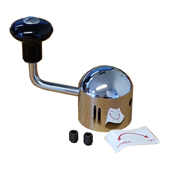 26 - Attendant winding handle complete